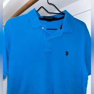 Blue Collared Polo Shirt